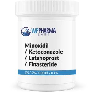 Minoxidil Ketoconazole Latanoprost Finasteride compounded lotion