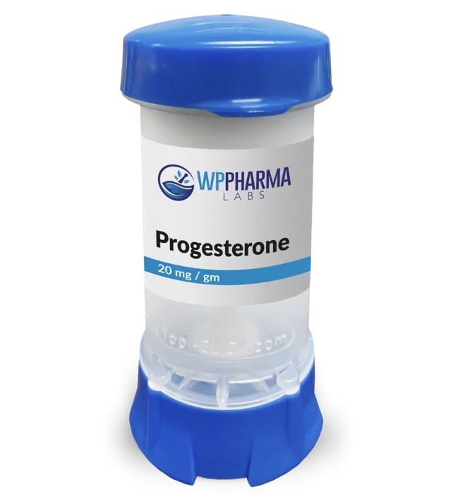 Progesterone compounded cream