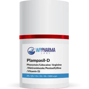 Phenytoin Lidocaine Arginine Metronidazole Pentoxifylline Vitamin D (Plampasil-D) compounding