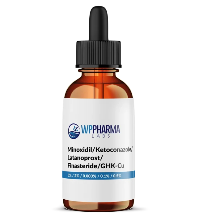 Minoxidil Ketoconazole Latanoprost Finasteride GHKCu Solution